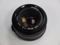 Minolta MD 50mm 1:2 objektív